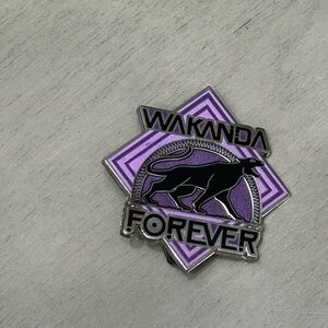 2023 Disney Parks Marvel Studios World of Wakanda Black Panther Forever Pin